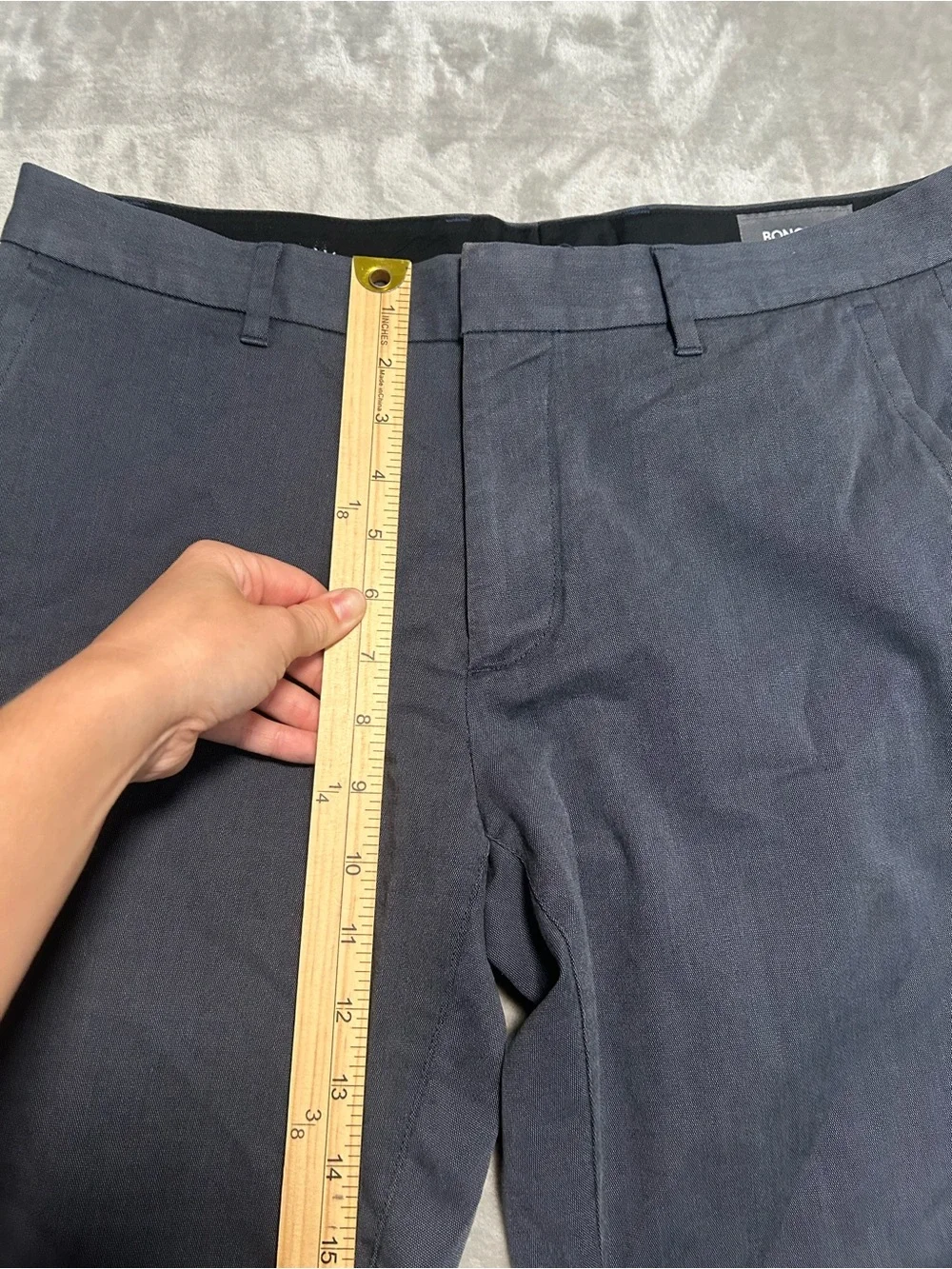 Bonobos Tailored Monday Dress Pants Men’s 32x30 Navy Blue Office Casual